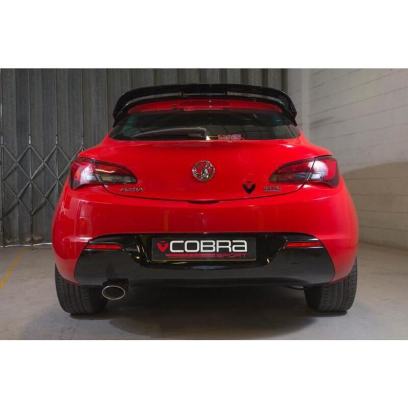 Cobra Sport Cat Back Exhaust System for Opel Astra J GTC 1.6L Turbo (09-15)