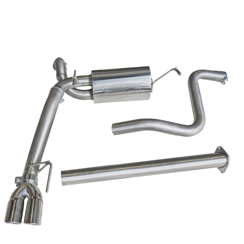 Cobra Sport Cat Back Exhaust System for Opel Astra J GTC 1.6L Turbo (09-15)