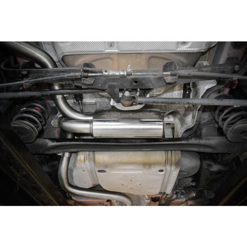 Cobra Sport Cat Back Exhaust System for Opel Astra J GTC 1.6L Turbo (09-15)