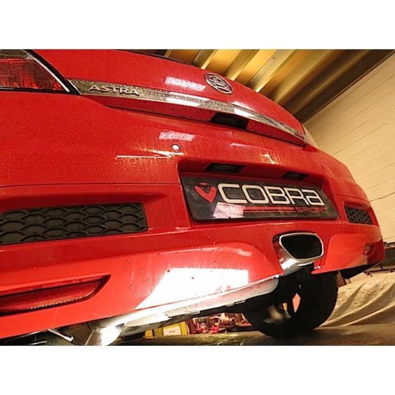 Cobra Sport Cat Back Exhaust System for Opel Astra H OPC Ø2.5" (05-11)