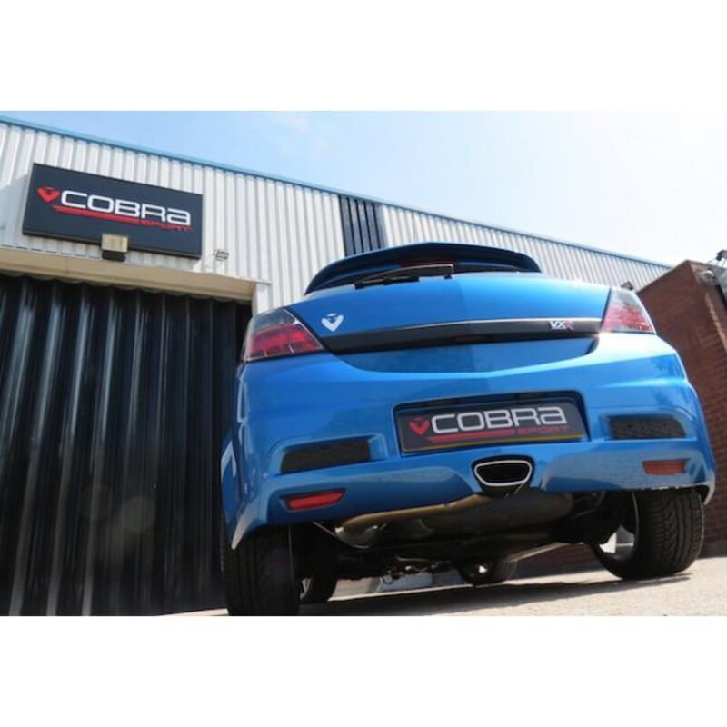 Cobra Sport Cat Back Exhaust System for Opel Astra H OPC Ø2.5" (05-11)