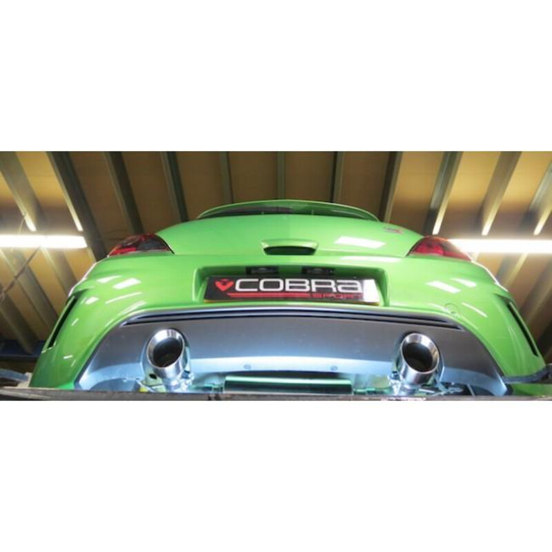 Cobra Sport Cat Back Exhaust System for Opel Corsa D Nürburgring (07-09)