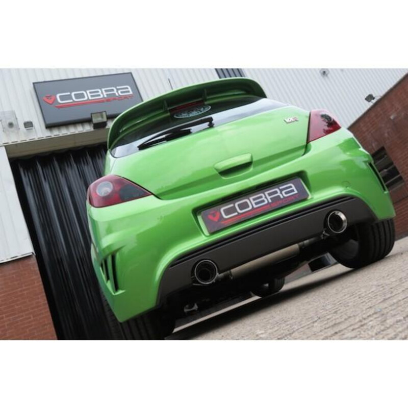 Cobra Sport Cat Back Exhaust System for Opel Corsa D Nürburgring (07-09)