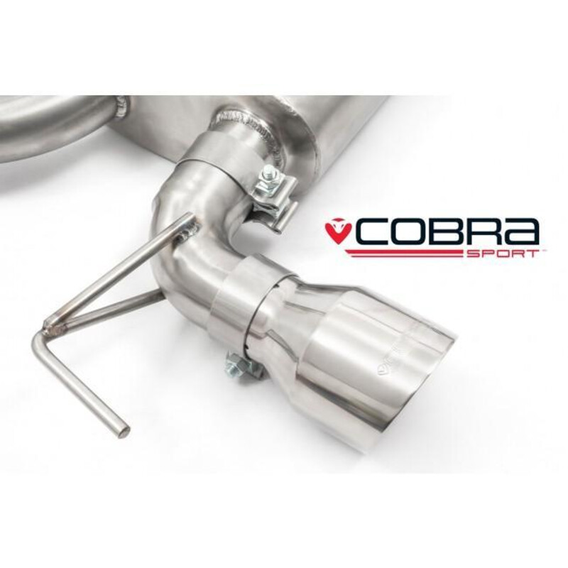 Cobra Sport Cat Back Exhaust System for Opel Corsa D Nürburgring (07-09)