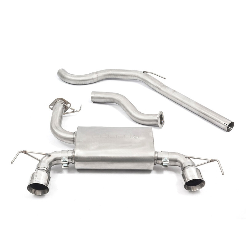 Cobra Sport Cat Back Exhaust System for Opel Corsa D Nürburgring (07-09)