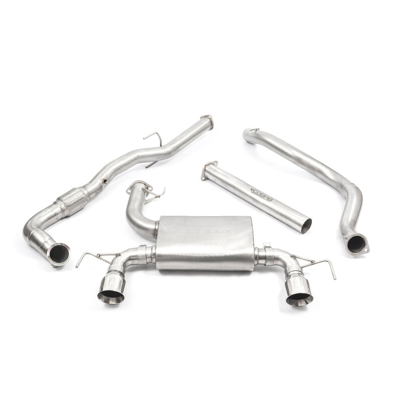 Cobra Sport Turbo Back Exhaust System for Opel Corsa D Nürburgring (10-14)