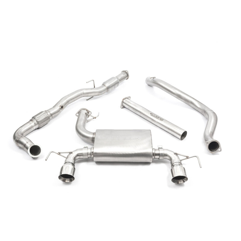 Cobra Sport Turbo Back Exhaust System for Opel Corsa D Nürburgring (10-14)