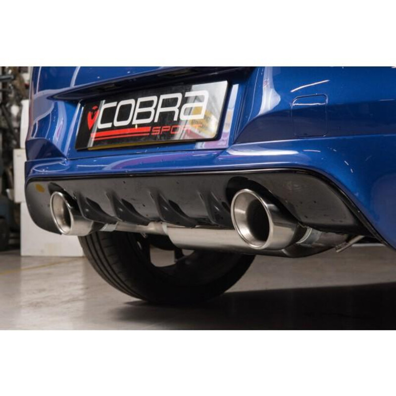 Cobra Sport Cat Back Exhaust System for Opel Corsa E OPC (15-18)