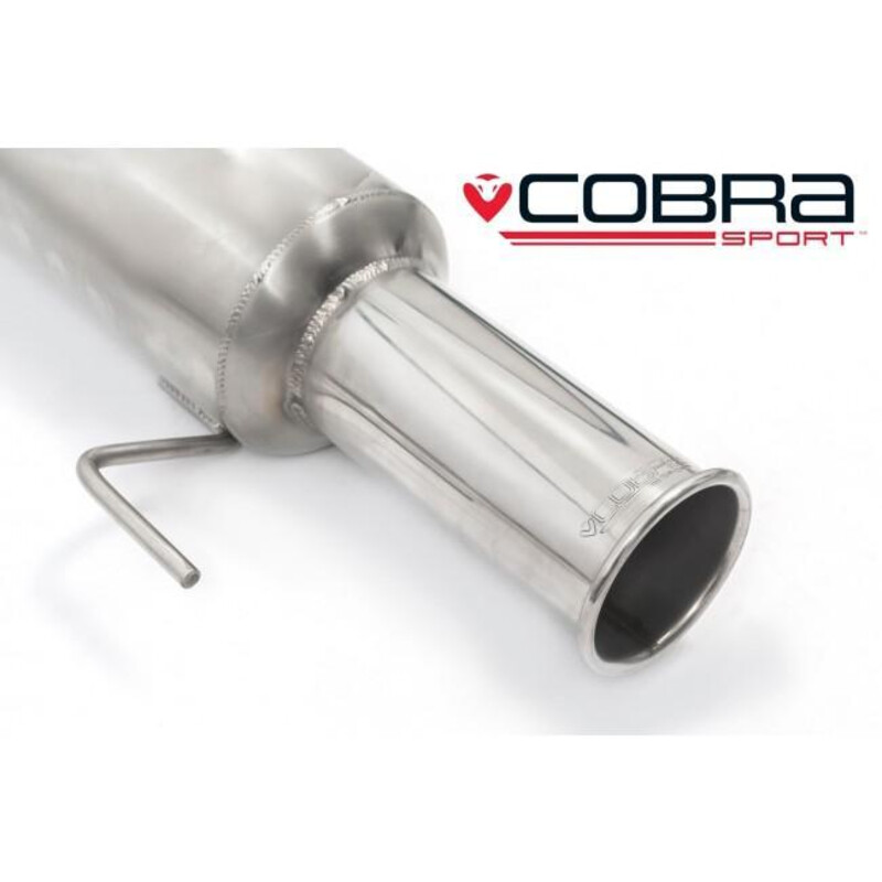 Cobra Sport Turbo Back Exhaust System for Opel Corsa D 1.6L SRI (10-14)
