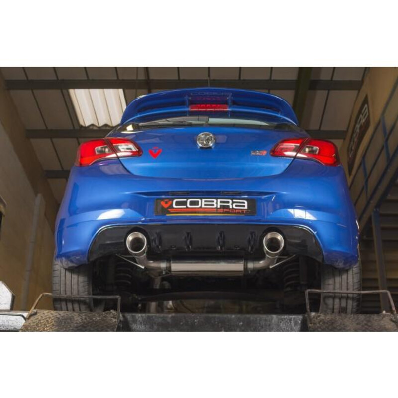 Cobra Sport Turbo Back Exhaust System for Opel Corsa E OPC (15-18)