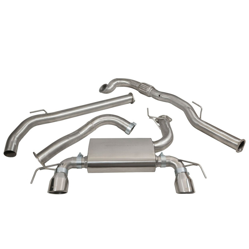 Cobra Sport Turbo Back Exhaust System for Opel Corsa E OPC (15-18)