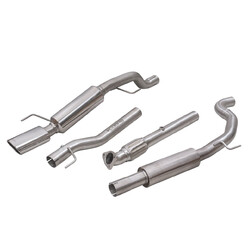 Cobra Sport Cat Back Exhaust System for Opel Corsa E 1.4L Turbo (15-19)