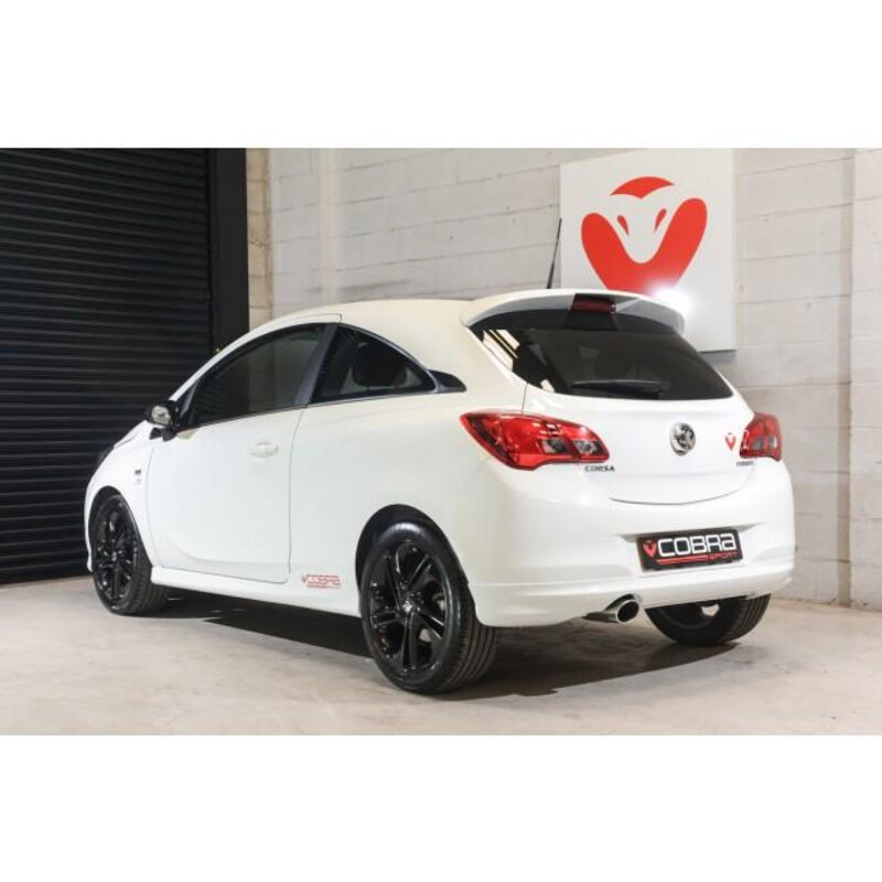 Cobra Sport "Venom Box Delete" Cat Back Exhaust System for Opel Corsa E 1.4L Turbo (15-19)