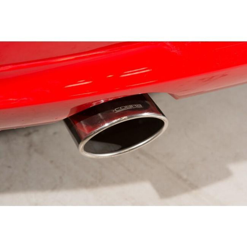 Cobra Sport Cat Back Exhaust System for Opel Corsa E 1.0L Turbo (15-19)