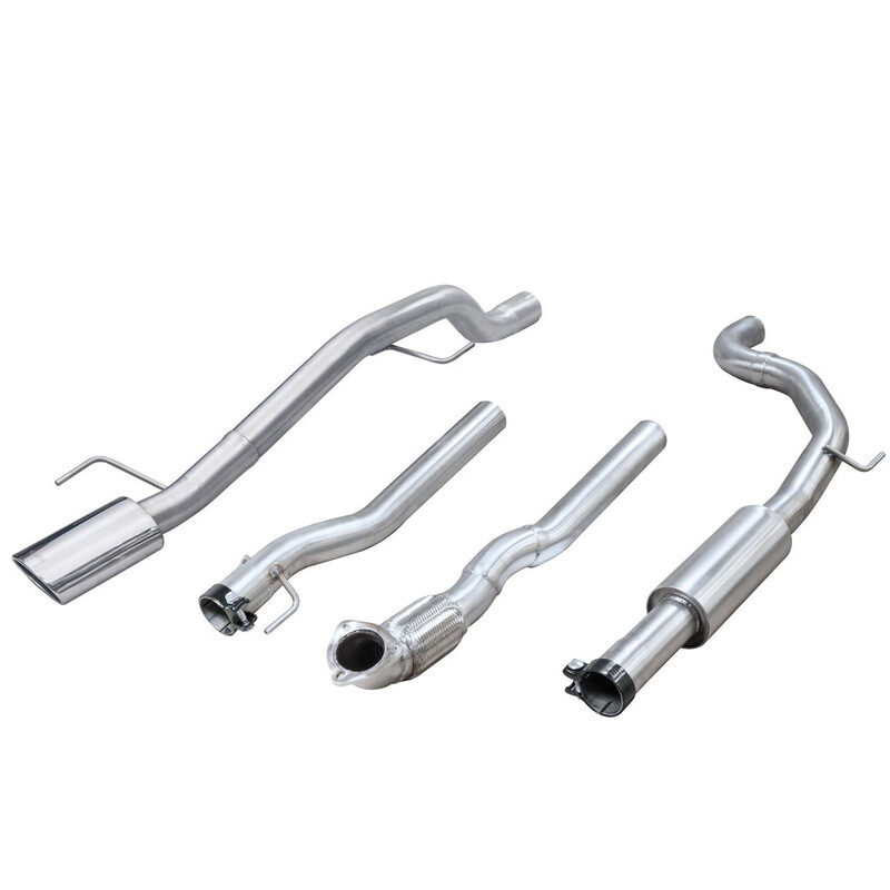 Cobra Sport "Venom Box Delete" Cat Back Exhaust System for Opel Corsa E 1.0L Turbo (15-19)