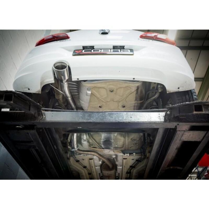 Cobra Sport "Venom Box Delete" Rear Exhaust for Opel Corsa E 1.4L Turbo (15-19)