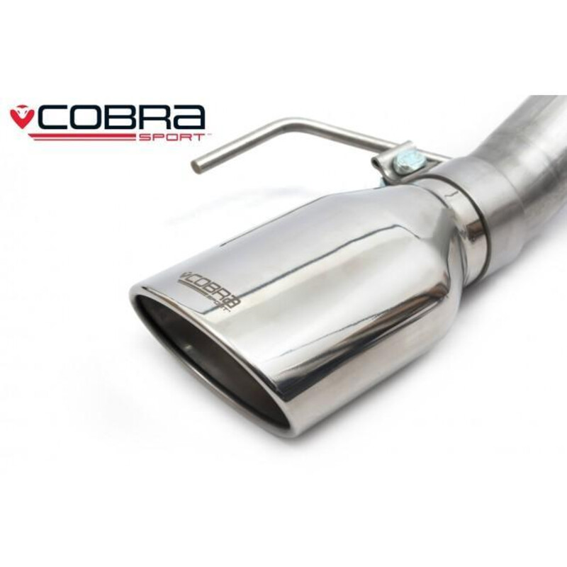 Cobra Sport "Venom Box Delete" Rear Exhaust for Opel Corsa E 1.4L Turbo (15-19)
