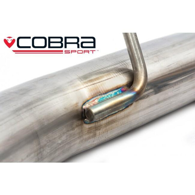 Cobra Sport "Venom Box Delete" Rear Exhaust for Opel Corsa E 1.4L Turbo (15-19)