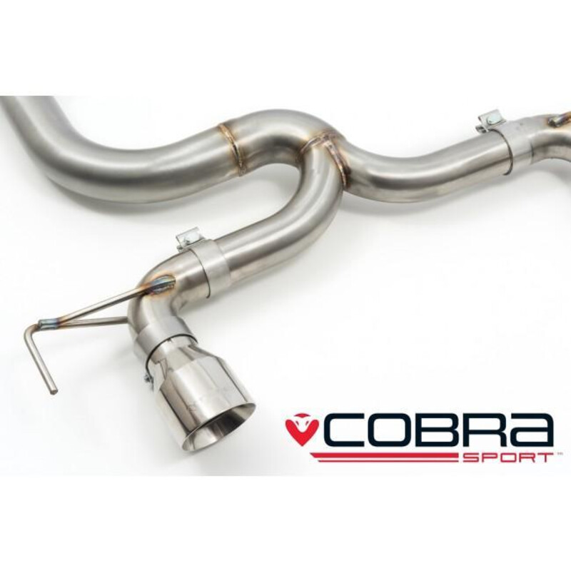 Cobra Sport "Venom Box Delete" Cat Back Exhaust System for Opel Corsa E OPC (15-18)