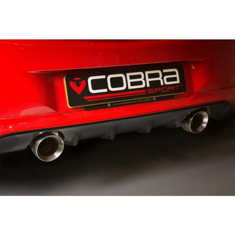 Cobra Sport "Venom Box Delete" Cat Back Exhaust System for Opel Corsa E OPC (15-18)