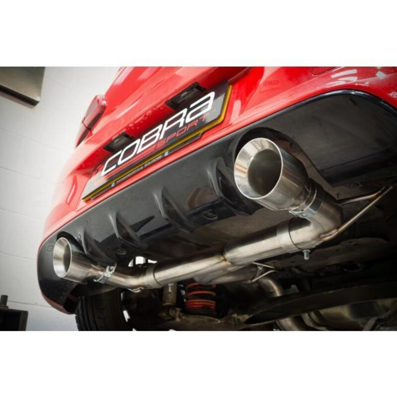 Cobra Sport "Venom Box Delete" Cat Back Exhaust System for Opel Corsa E OPC (15-18)