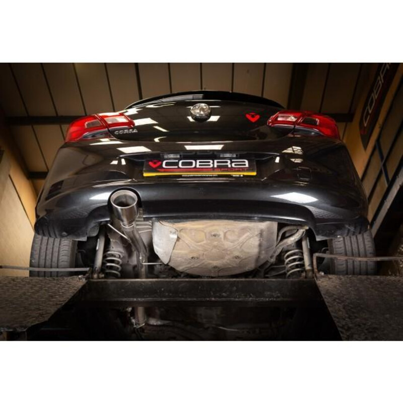 Cobra Sport "Venom Box Delete" Rear Exhaust for Opel Corsa E 1.2L NA (15-19)