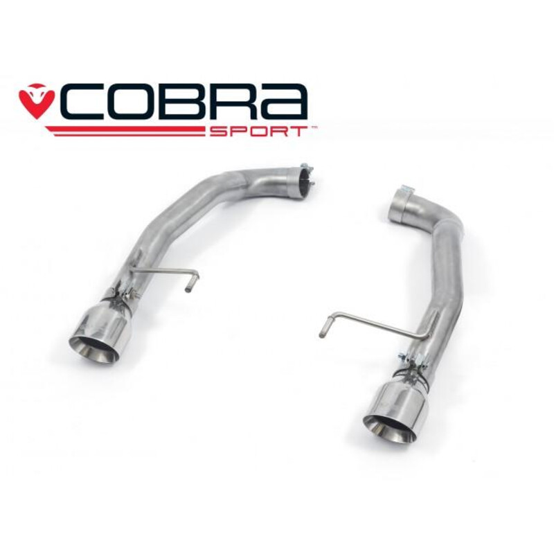 Cobra Sport Axle Back "Venom Box Delete" Exhaust System for Ford Mustang GT V8 5.0L (15-18)
