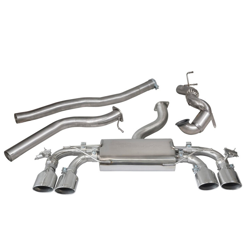 Cobra Sport Turbo Back Exhaust System for VW Golf 7.5 R (2018+)