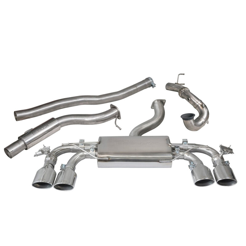 Cobra Sport Turbo Back Exhaust System for VW Golf 7.5 R (2018+)