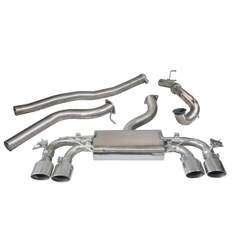 Cobra Sport Turbo Back Exhaust System for VW Golf 7.5 R (2018+)