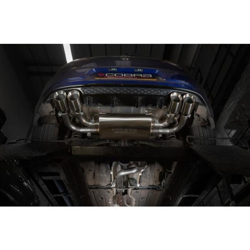 Cobra Sport Turbo Back Exhaust System for VW Golf 7.5 R (2018+)