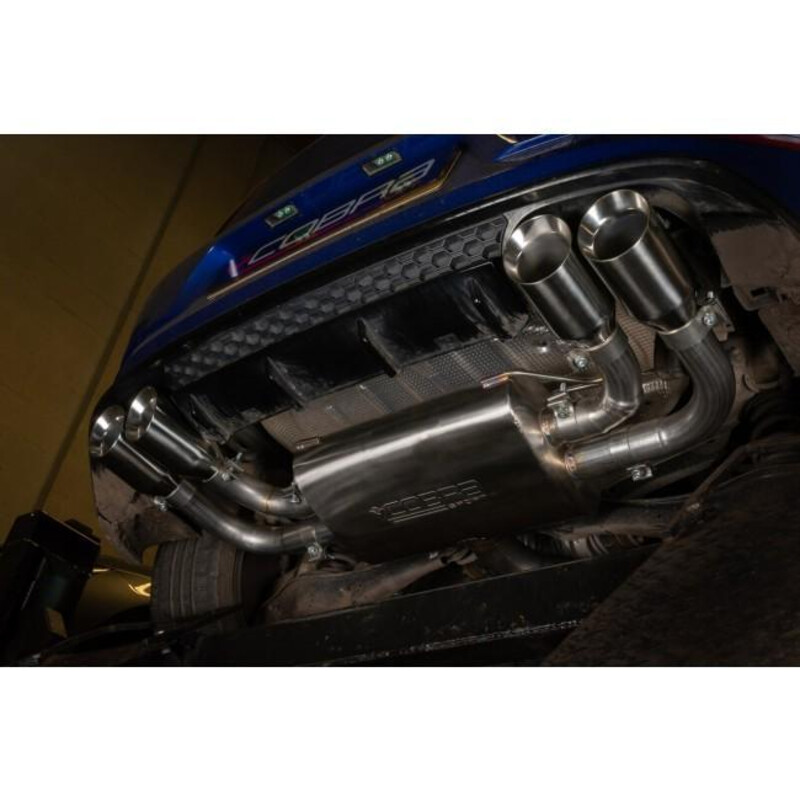 Cobra Sport Turbo Back Exhaust System for VW Golf 7.5 R (2018+)