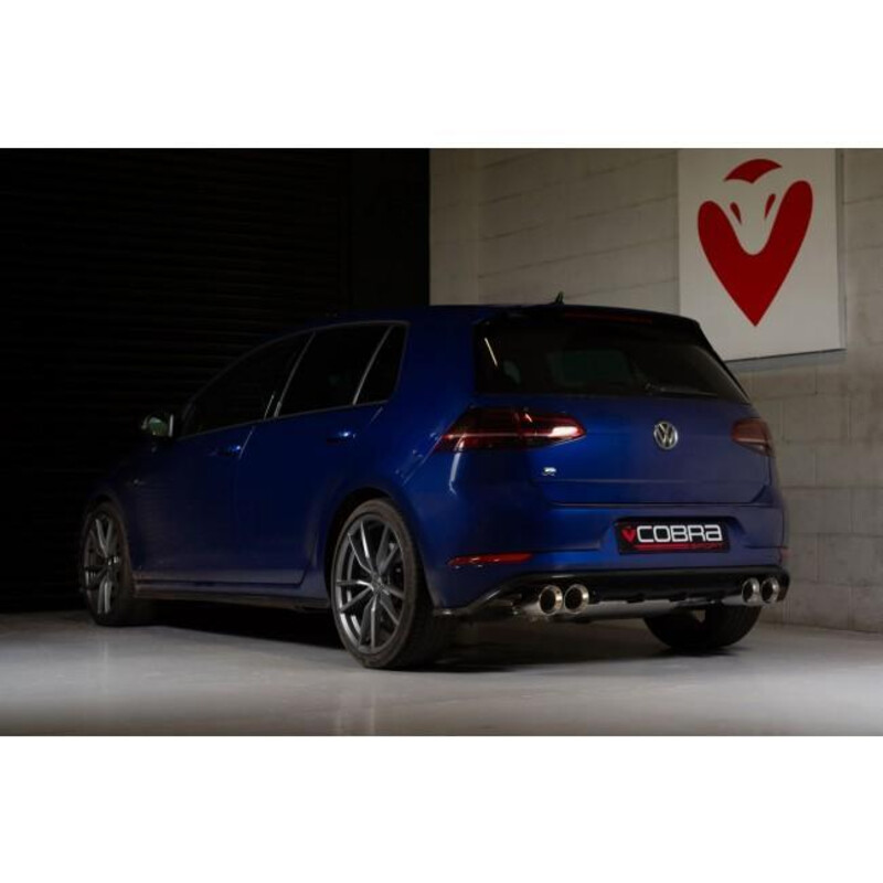 Cobra Sport Turbo Back Exhaust System for VW Golf 7.5 R (2018+)