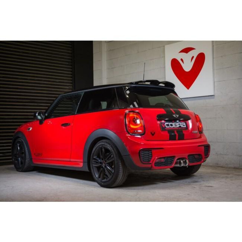 Cobra Sport Cat Back Exhaust System for Mini Cooper S F56 LCI Ø3" (14-18)