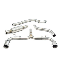 Cobra Sport "Venom Box Delete" Cat Back Exhaust System for Ford Focus ST MK4