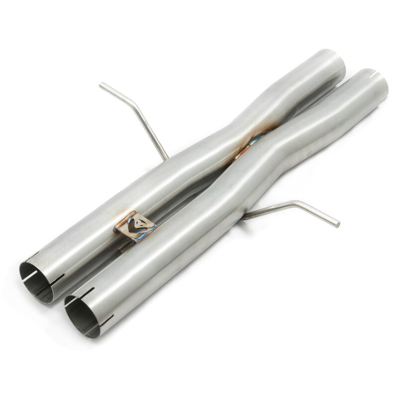 Cobra Sport "X-Pipe" Resonator Delete for Range Rover Sport SVR 5.0L V8 (2013+)