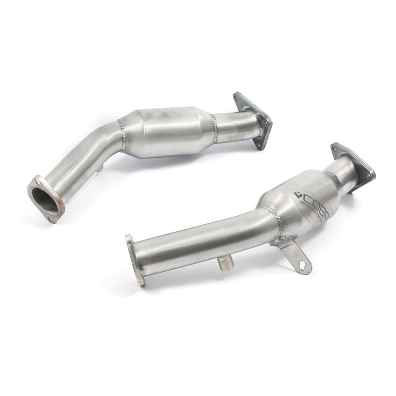 Cobra Sport De-Cat & Sport Cat Pipes for Nissan 350Z 280 & 300 bhp (VQ35DE)