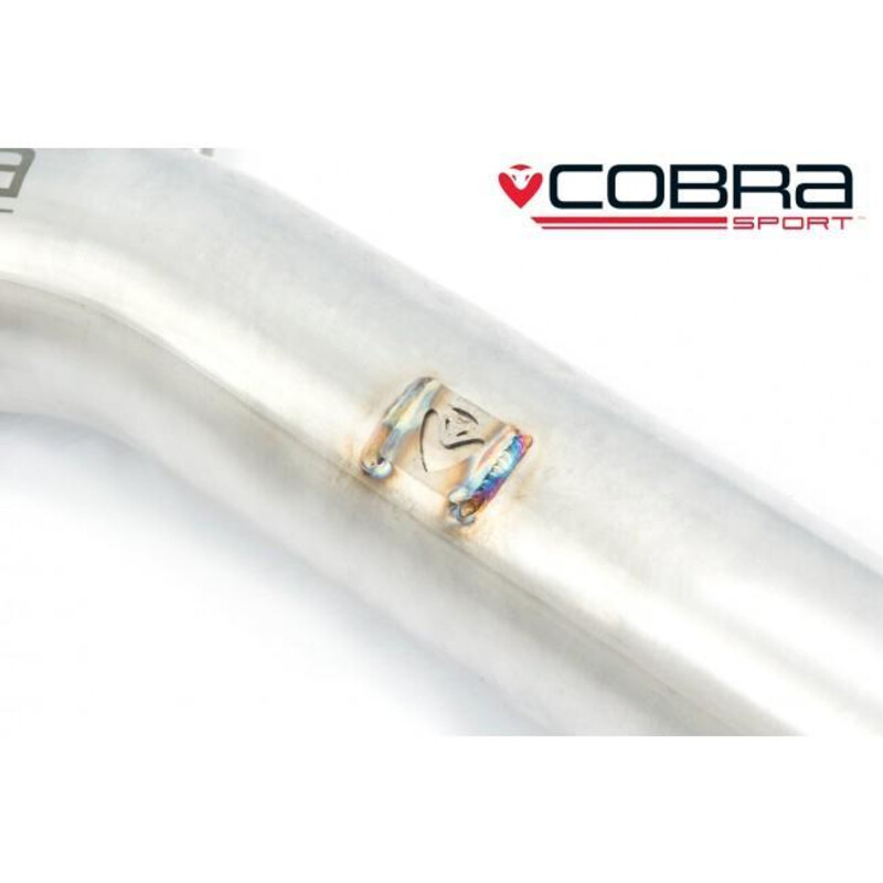 Cobra Sport Centre Section Resonator Delete for Seat Leon Cupra with GPF (2018+)
