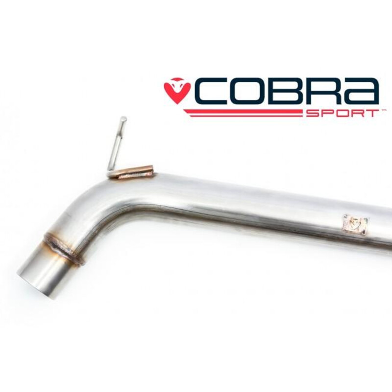 Cobra Sport Centre Section Resonator Delete for Seat Leon Cupra with GPF (2018+)