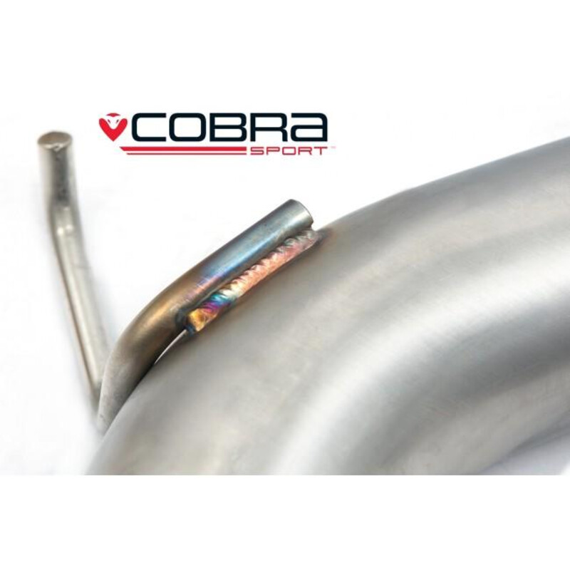 Cobra Sport Centre Section Resonator Delete for Seat Leon Cupra with GPF (2018+)
