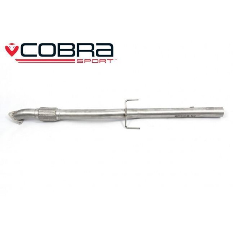 Cobra Sport Secondary Front Pipe for Opel Corsa D 1.6L SRI (07-09)