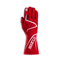 Sparco Land+ Gloves, Red MY24 (FIA)