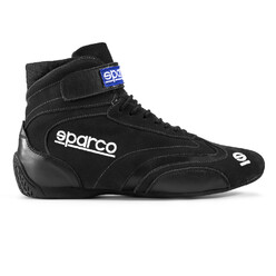 Sparco Top Racing Shoes - Black (FIA)