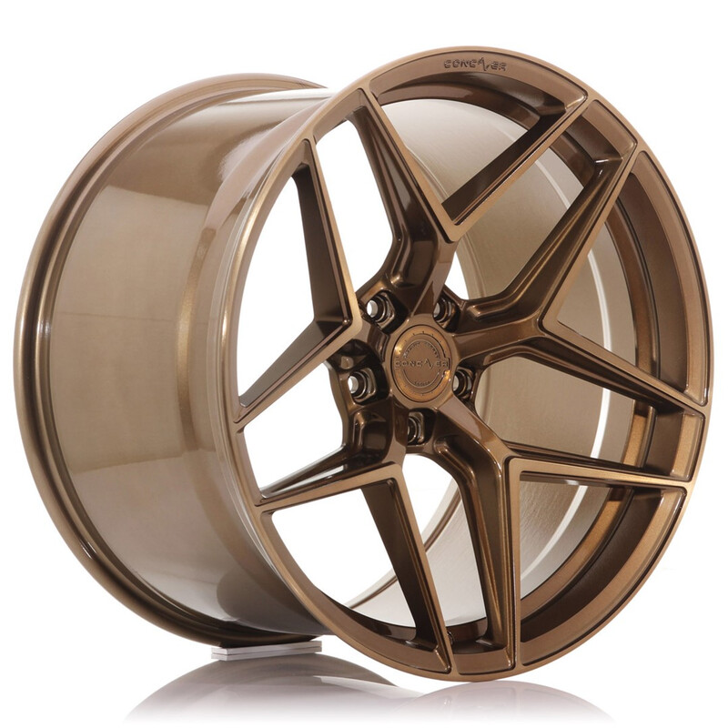 Concaver CVR2 22x9" (5 hole custom PCD) ET10-52, Brushed Bronze