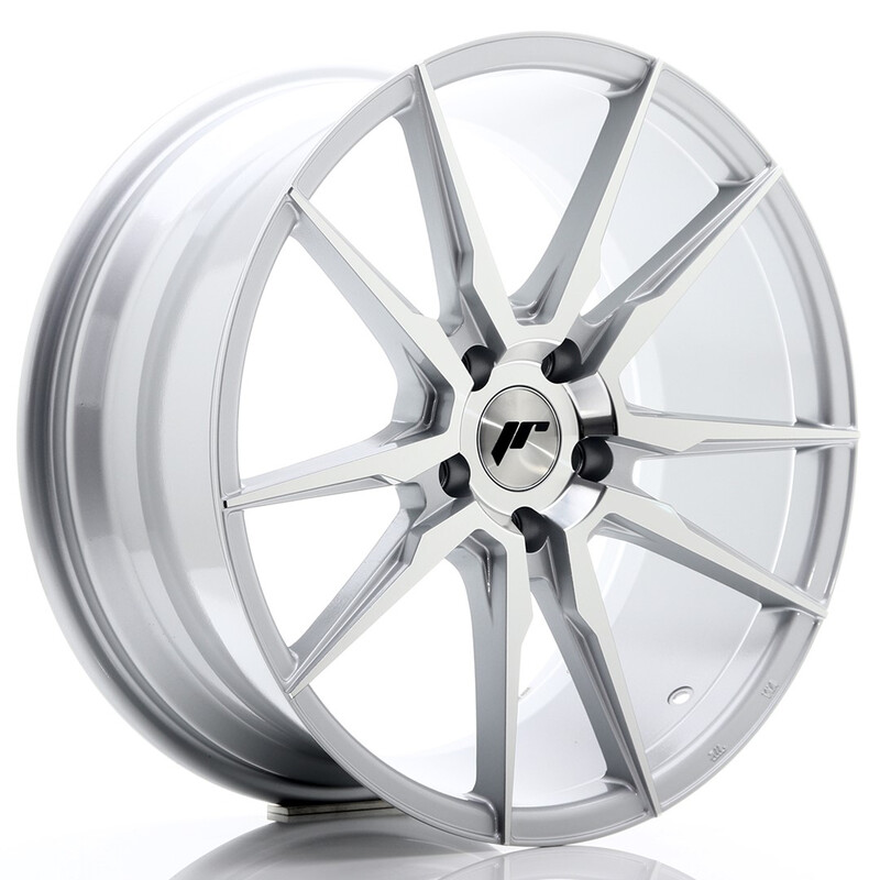 Japan Racing JR-21 19x8.5" 5x114.3 ET40, Machined Silver