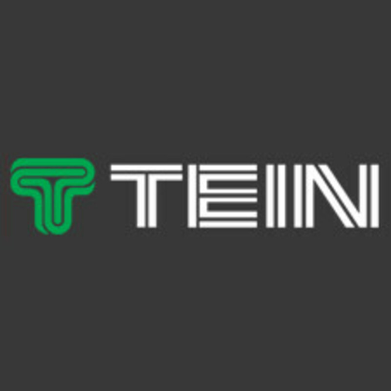 Tein Green & White Logo Sticker - 20 cm