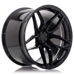 Concaver CVR3 19x10.5" (5 hole custom PCD) ET15-57, Platinum Black