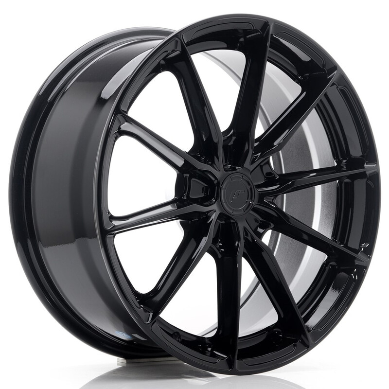 Japan Racing JR-37 18x8" (5 hole custom PCD) ET20-45, Gloss Black