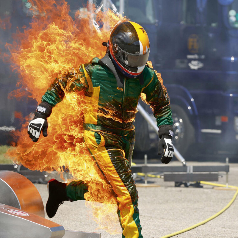 Sparco Sprint Racing Suit, Red (FIA 8856-2018)