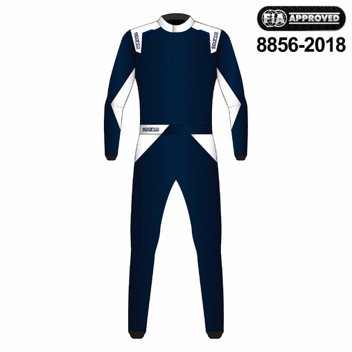 Sparco Sprint R566 Racing Suit, Navy (FIA 8856-2018) 001093